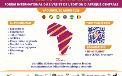 Izuba sera présent au Forum international du livre et de l’édition d’Afrique centrale (FILÉAC) — Yaoundé, 20 mars