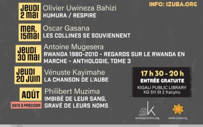Kwibuka30 – Rencontres littéraires Izuba à la KPL (mai-juin & août 2024)