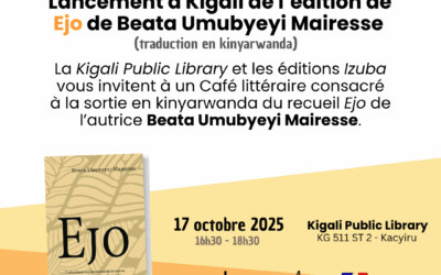 Café littéraire à KPL autour de Ejo, de Beata Umubyeyi Mairesse (17/10/2025)
