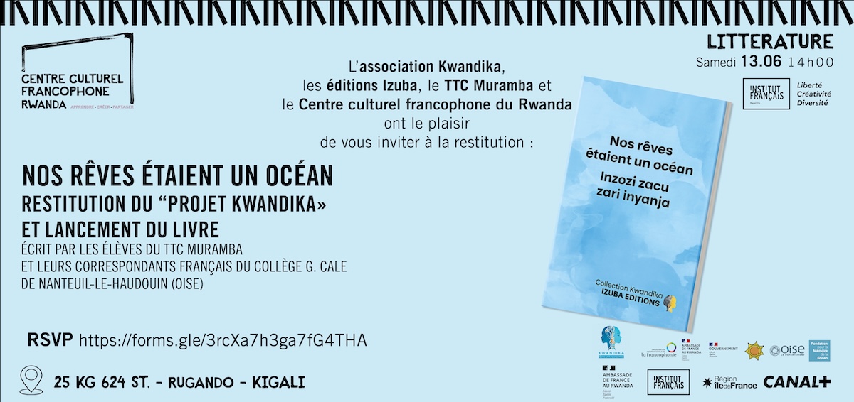 Invitation Kwandika Vol.2 – CCFR – 13/06/2026